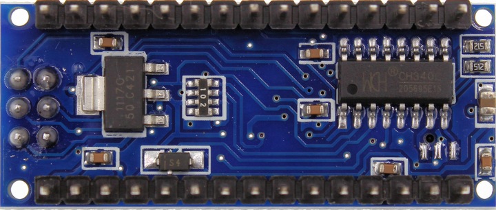 NANO 3.0 ATMEGA328 CH340 Zgodny z Arduino USB-C Niezlutowany + Kabel USB