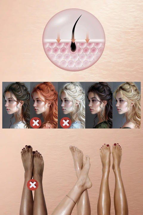 DEPILATOR LASEROWY IPL DO WŁOSÓW TWARZY CIAŁA BIKINI DEPILACJA