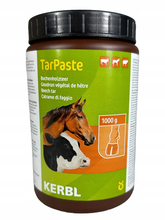 Dziegieć smoła bukowa do kopyt 1kg KERBL dla bydła