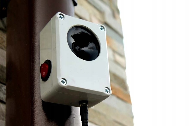 Hermetyczny odstraszacz ultradźwiękowy kun szczurów i myszy, zmienny dźwięk