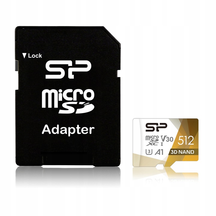 Karta SP Silicon Power 512GB Superior Pro MicroSD High Speed z adapterem
