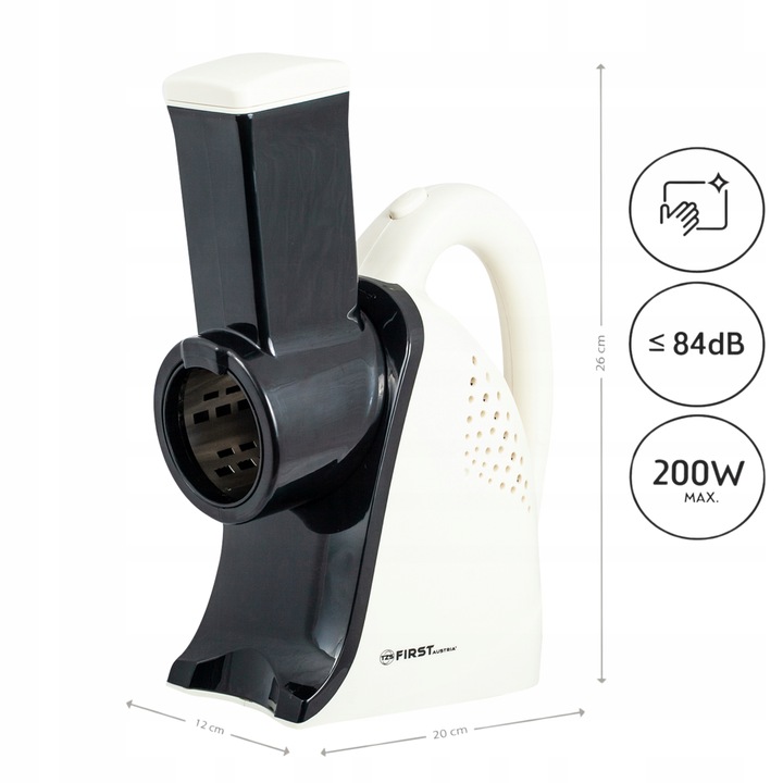 Szatkownica elektryczna do warzyw First Austria rozdrabniacz z 4