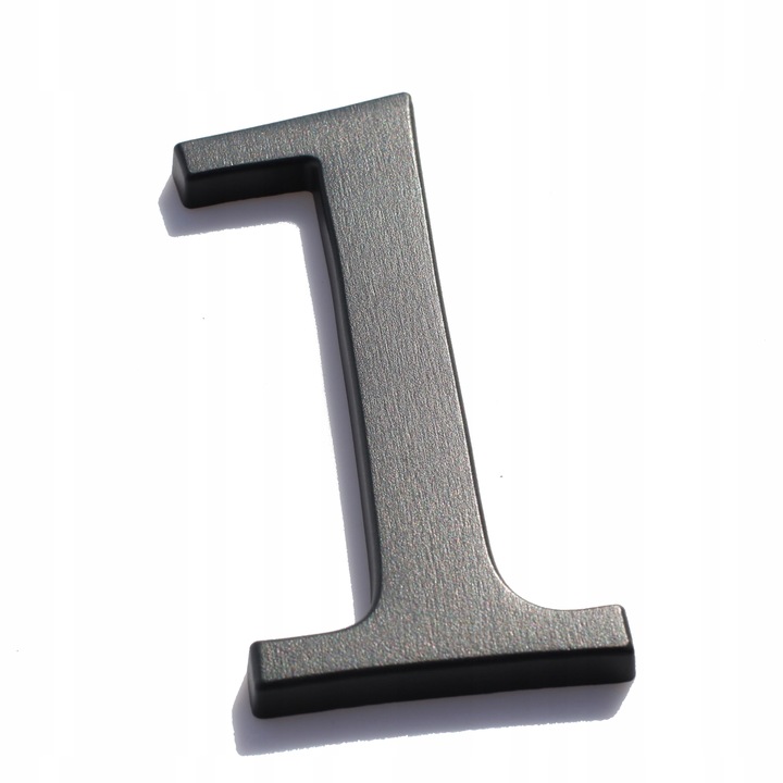 NUMER DOMU, CYFRY NA DOM, LITERY grafit 1