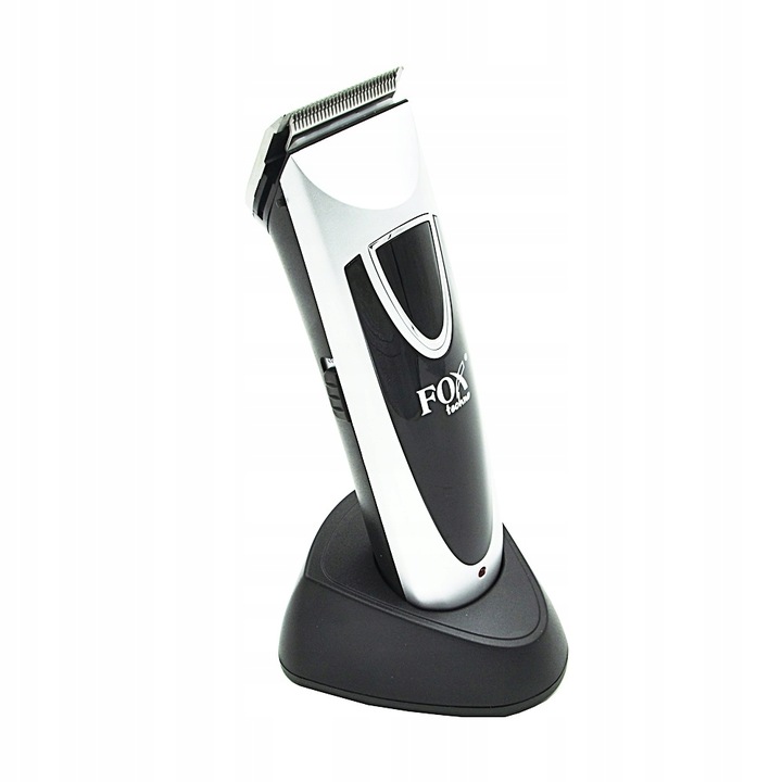 PROFESJONALNA BEZPRZEWDOWA MASZYNKA DO WŁOSÓW FOX TECHNO - STACJA -
