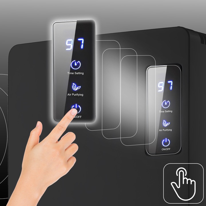 OSUSZACZ POWIETRZA POCHŁANIACZ WILGOCI 2200ml TIMER LCD LED CICHY