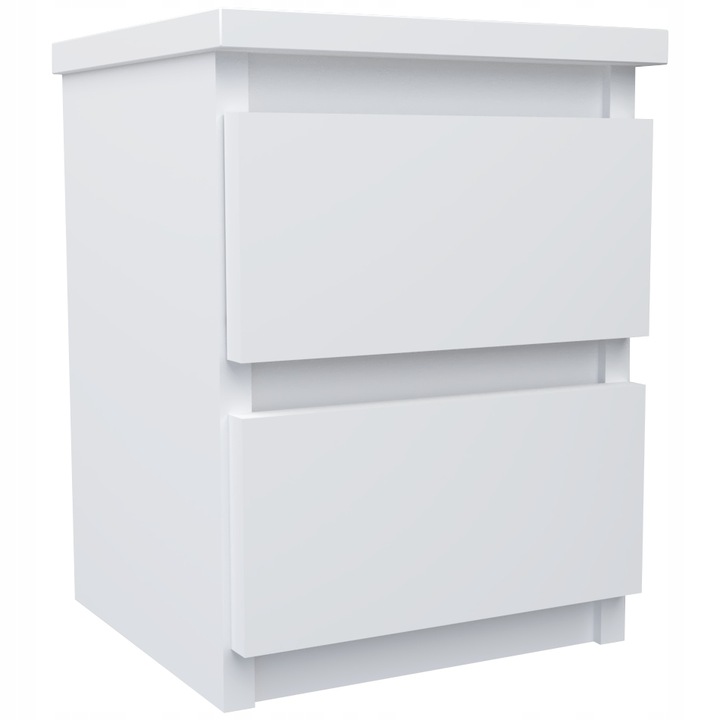 Szafka nocna 2szuflady stolik rtv komoda BIAŁY MAT