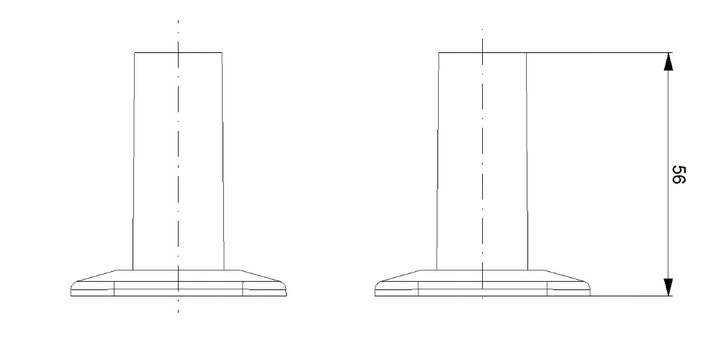 Zawór termostatyczny trójosiowy czarny All in One TULLY