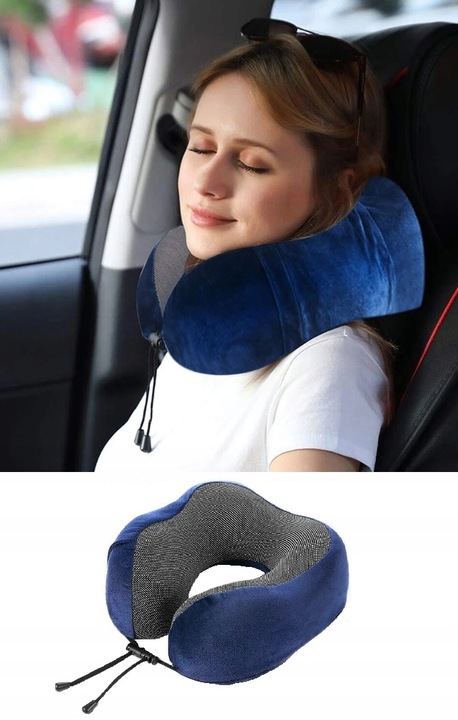 PODUSZKA PODRÓŻNA ROGAL 3D MEMORY TURYSTYCZNA NA SZYJĘ ZAGŁÓWEK KARK TORBA