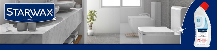 ŻEL DO WC PŁYN SILNY ODWAPNIACZ DO WC STARWAX 43390 USUWA KAMIEŃ