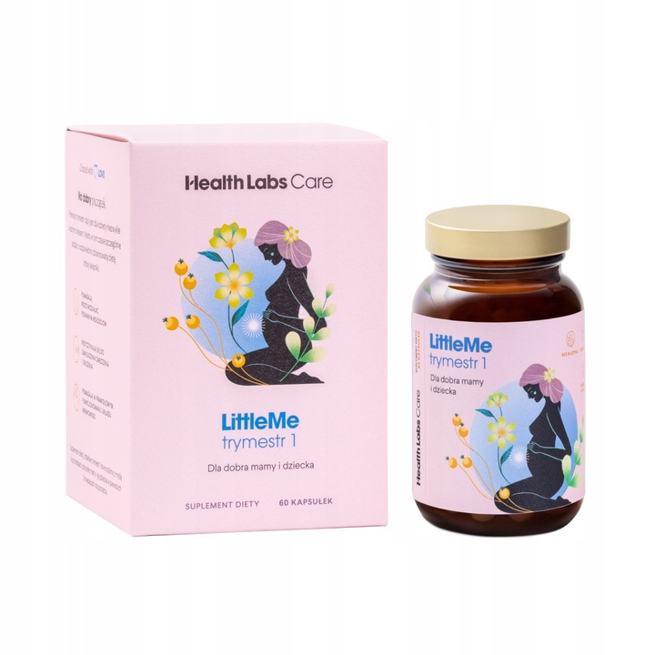 HealthLabs LittleMe Trymestr 1 Wsparcie Ciąży Vege