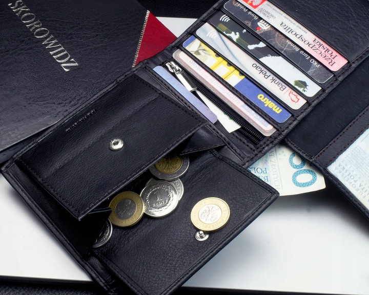 KOCHMANSKI portfel męski skórzany skóra naturalna PREMIUM
