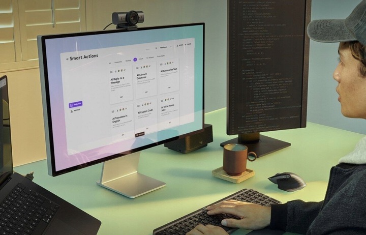 Zestaw LOGITECH MX Keys S Combo for Mac Szary