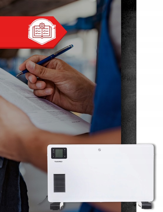 Grzejnik Konwektorowy Turbo Pilot Timer LCD Bardzo Mocny 2300W