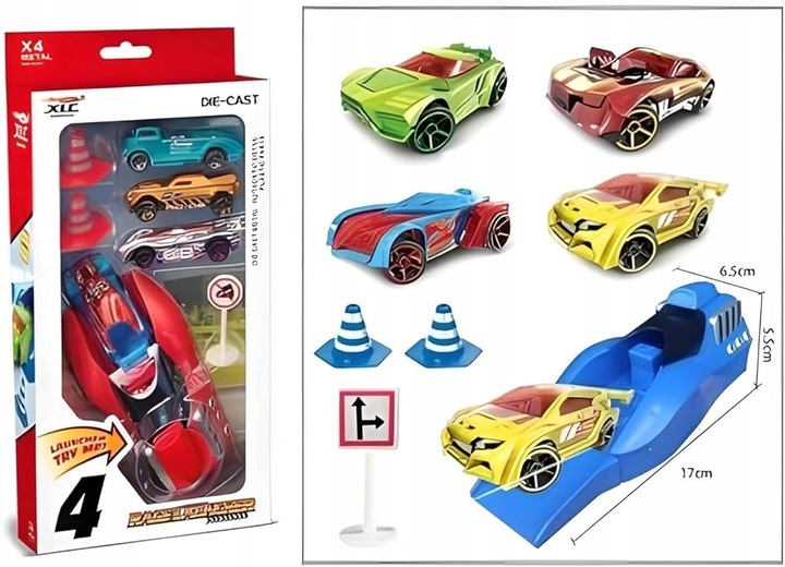 WYRZUTNIA DLA AUT AUTKA SAMOCHODY METAL RESORAKI