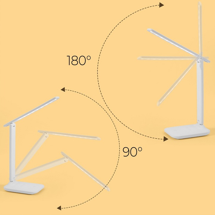 LAMPKA LED BIURKOWA NOCNA SZKOLNA BIURKO ŁADOWARKA