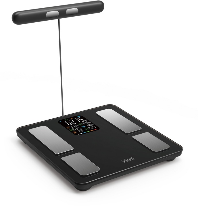 WAGA ŁAZIENKOWA BLUETOOTH ANALITYCZNA INTELIGENTNA Apple Health Google