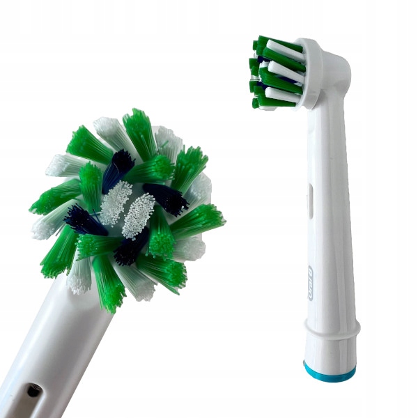 Oryginalne końcówki Oral-B Cross Action EB50-2 2 sztuki