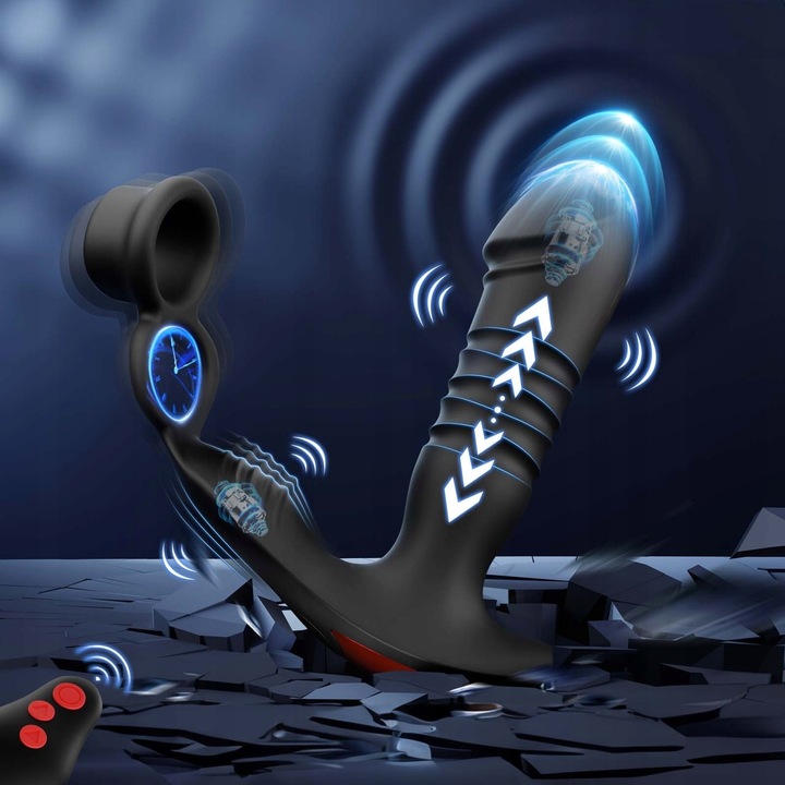 Zdalnie sterowany masażer prostaty z APP Sowiody