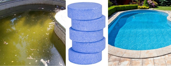 3KG 11w1 CHLOR 20g BLUE NIEBIESKIE TABLETKI MULTIFUNKCYJNE BASENU JACUZZI