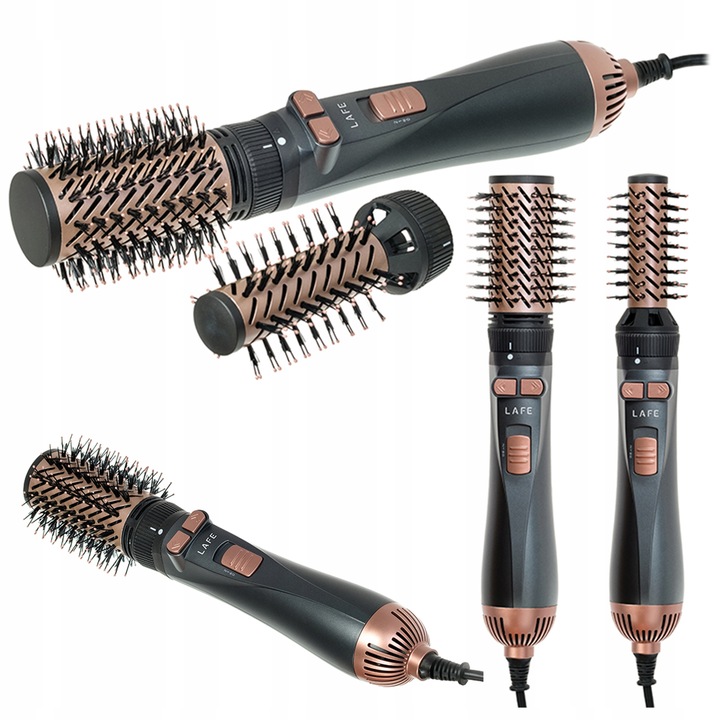 Obrotowa Lokówko Suszarka Do Włosów Ceramiczna Regulacja 1200W Zimny