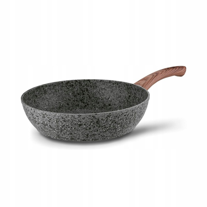 Głęboka PATELNIA INDUKCJA wysoka patelnia GRANITOWA 28cm Venga Konighoffer