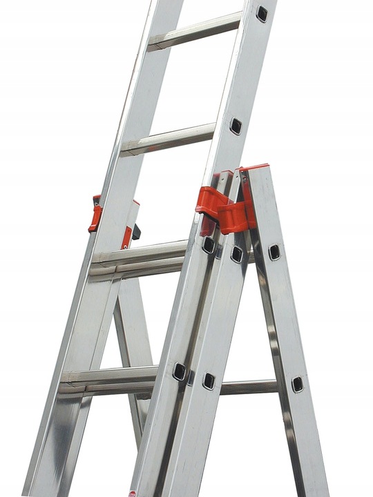 KRAUSE MONTO Tribilo drabina 3x10 szczebli 129680 7,65m