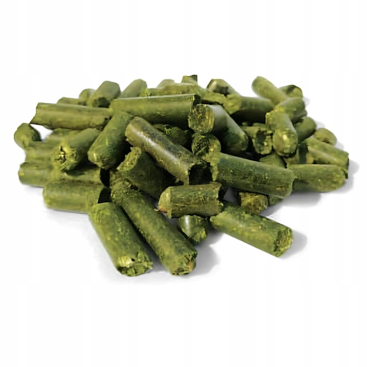 Lucerna Granulowana Susz Worek 25 kg Źródło Białka Dla Zwierząt Koni 8 mm