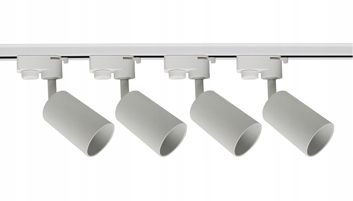 Zestaw Szynoprzewód Szyna 2m + 4x Lampy GU10 LED
