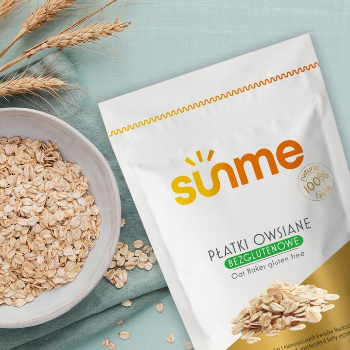 Płatki Owsiane BEZGLUTENOWE 5 kg FIŃSKIE Naturalne Wysoka Jakość 5000 g Ja