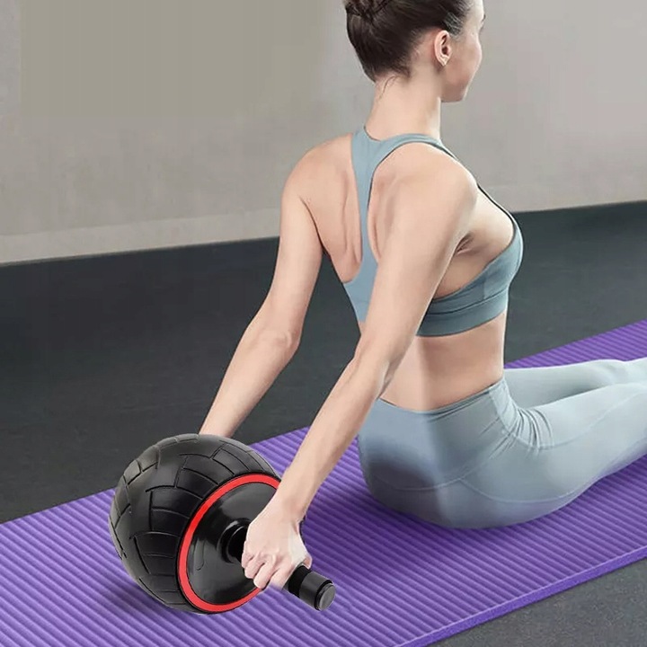 KÓŁKO ROLLER DO ĆWICZEŃ MIĘŚNI BRZUCHA AB WHEEL