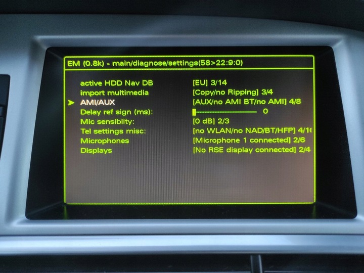 MMI 3G AMI ADAPTER BLUETOOTH AUDI Q5 A6 A4 Q7 A5 PODWÓJNA WTYCZKA MUZYKA