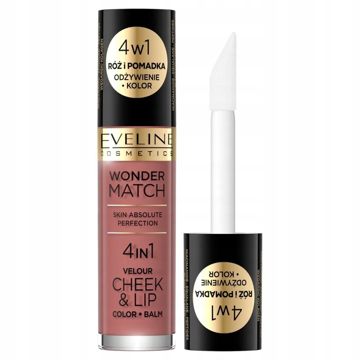 Wonder Match Velour Cheek&amp Lip róż i pomadka w płynie 05 4.5ml