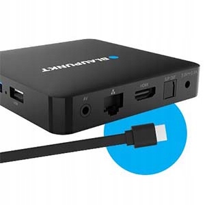 BLAUPUNKT ANDROID 12 TV SMART BOX ODTWARZACZ MULTIMEDIALNY 4K WIFI USB HDMI