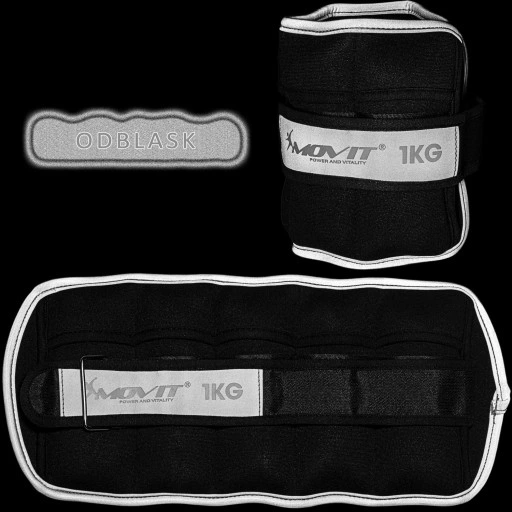 REGULOWANE OBCIĄŻNIKI NEOPRENOWE 2x 2 KG RĘCE NOGI