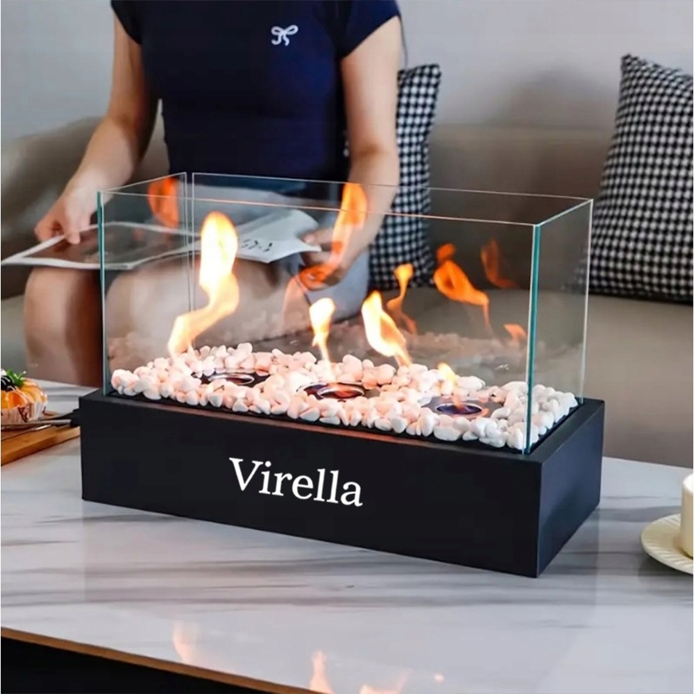 Virella Biokominek Wolnostojący Bezdymny Do Domu Ogrodowy Taras Bio Kominek