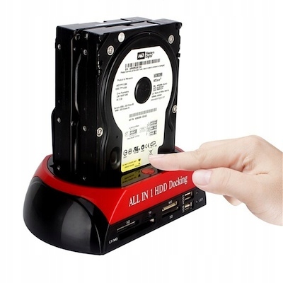 Stacja Dokująca do Dysków SATA ATA IDE HDD SSD USB Dysk Kopia Zapasowa OTB
