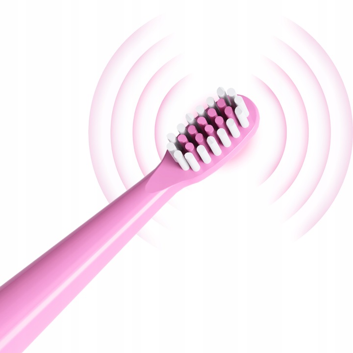 Szczoteczka Soniczna Elektryczna Dla Dzieci Do Zębów 3-12 Lat + 4