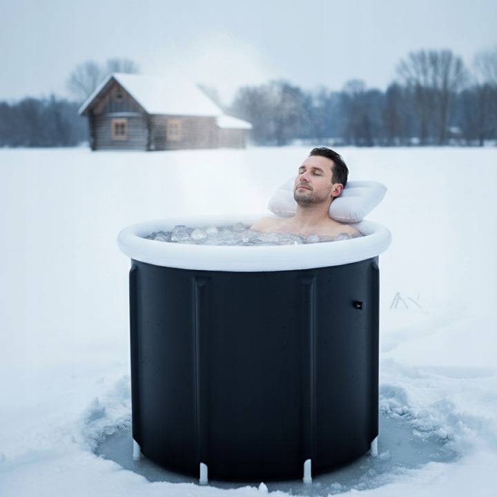 BECZKA DO MORSOWANIA BALIA 400L WANNA PRZENOŚNA REGENERACJA 80 CM