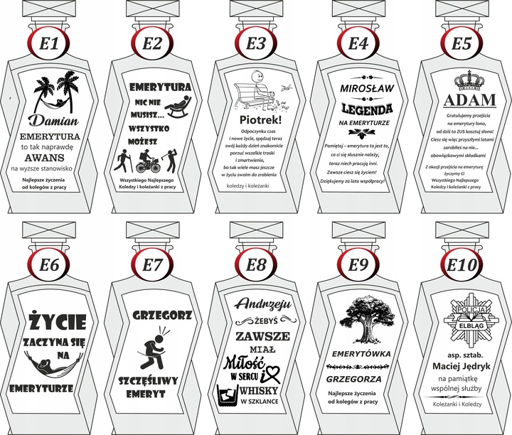 KARAFKA 6 SZKLANEK Z GRAWEREM DO WHISKY PREZENT