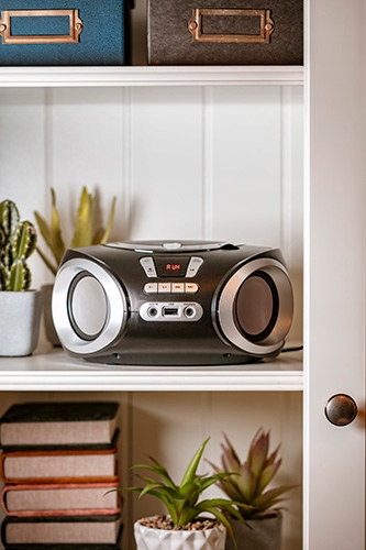 RADIO ODTWARZACZ BOOMBOX CD-MP3 USB ADLER AD1181