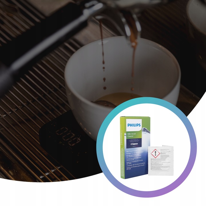 Proszek środek do czyszczenia obiegu mleka Philips SAECO CA6705 x 1