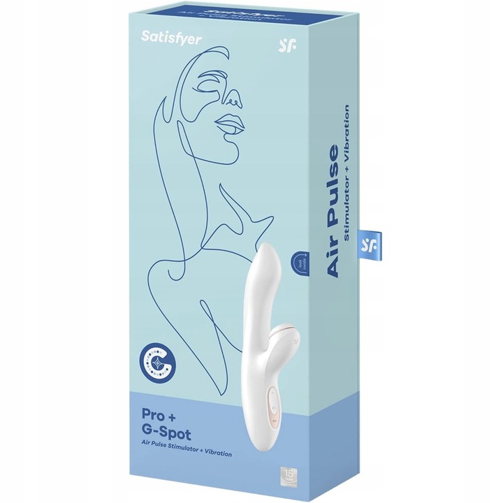 Wibrator damski dla par króliczek bezdotykowy masażer łechtaczki G-SPOT