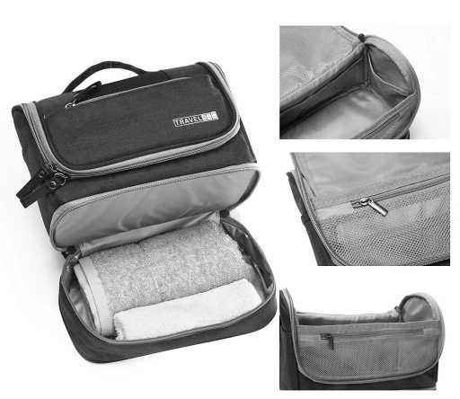 POJEMNA KOSMETYCZKA KUFEREK MĘSKA PODRÓŻNA HACZYK