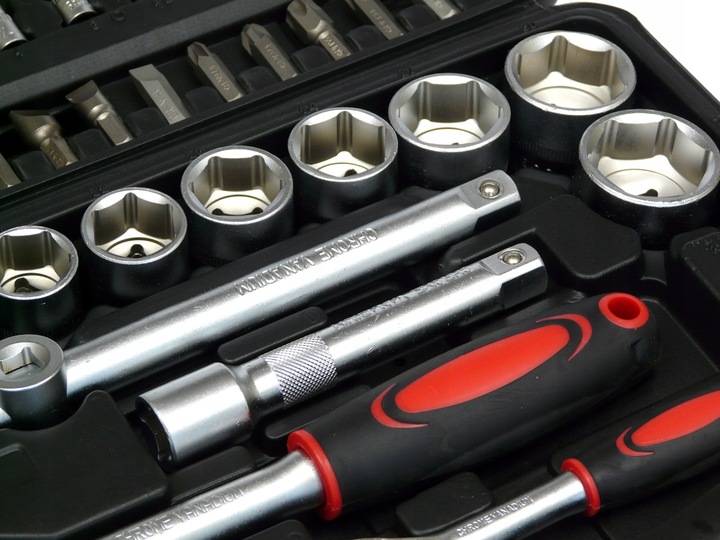 ZESTAW KLUCZY NASADOWYCH KLUCZE NASADOWE 108+ YATO TORX KOMPLET 40 SZTUK