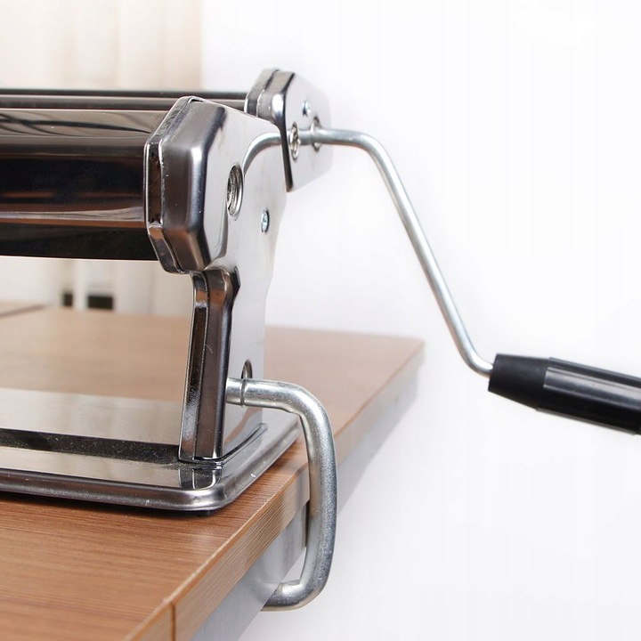 Maszynka Ręczna Do Makaronu RAVIOLI Ciasta Stal NIERDZEWNA 7w1 Zestaw