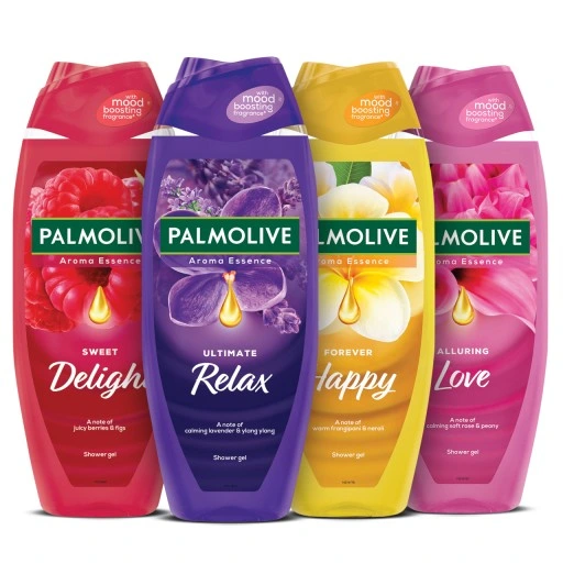 Palmolive Aroma Essence żele pod prysznic 4x500 ml
