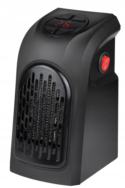 MOCNY GRZEJNIK ELEKTRYCZNY OGRZEWACZ MINI FARELKA HEATER Z DMUCHAWĄ