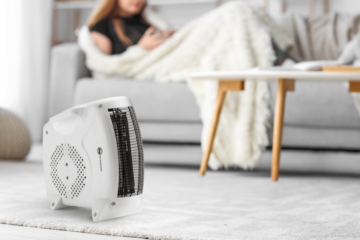 Termowentylator Farelka Elektryczna Grzejnik TERMOSTAT FanHeating