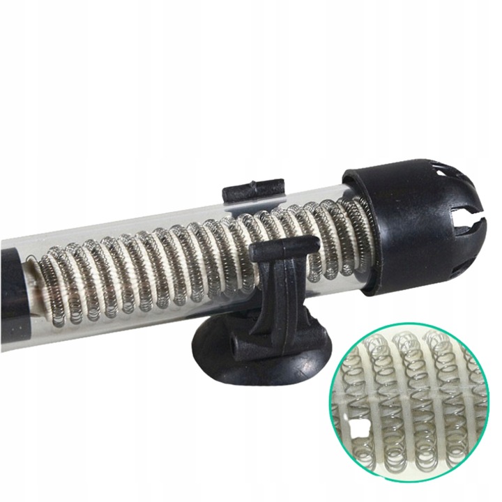 GRZAŁKA AKWARIOWA Z TERMOSTATEM REGULACJA TEMPERATURY 18-32°C 10-30L