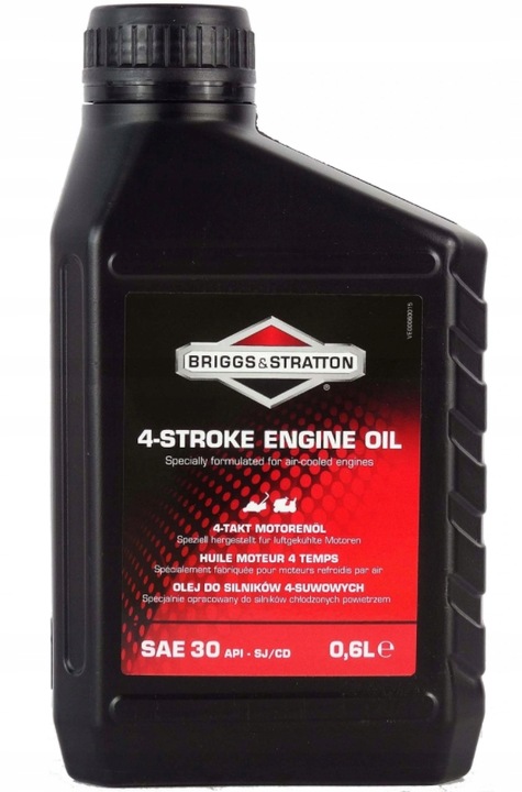 OLEJ DO KOSIARKI SILNIK CZTEROSUWOWY SAE 30 0,6L BRIGGS&STRATTON 100005E